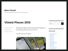 Tablet Screenshot of bear-faced.com